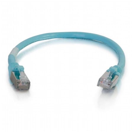 Cb Distributing C2G - Cables To Go -  6in Cat6a Snagless Shielded - STP - Network Patch Cable - Aqua ST2201721